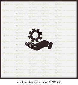 hand symbol settings,Wrench Service tool