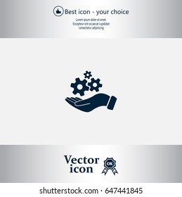 hand symbol settings,Wrench Service tool