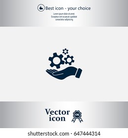 hand symbol settings,Wrench Service tool