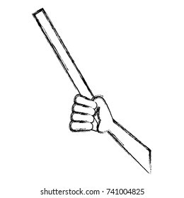Hand teaching symbol
