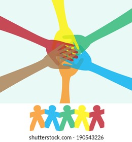 1,482 All hands meet Images, Stock Photos & Vectors | Shutterstock