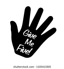 Vectores Imagenes Y Arte Vectorial De Stock Sobre Give Me Five