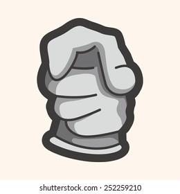 hand theme elements