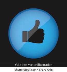 hand, thumb up