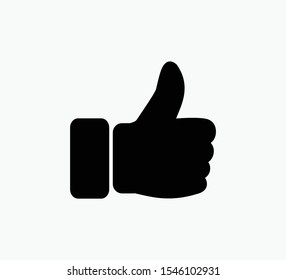 Hand thumb up icon ,like and dislike icon vector illustration