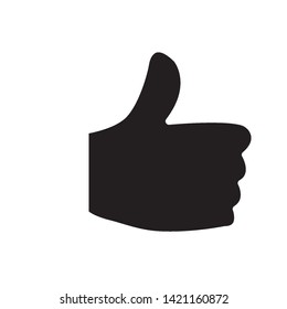 hand thumb up icon vector design template