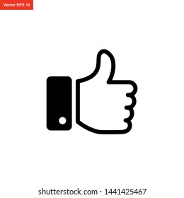 hand thumb icon vector design