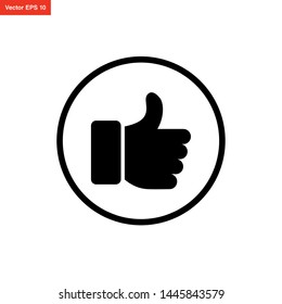 hand thumb icon vector design