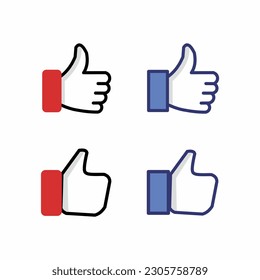 icono del vector del logotipo de subida de mano