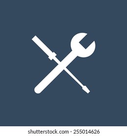  Hand tool flat icon. Modern flat icon for Web and Mobile Application. EPS 10. 