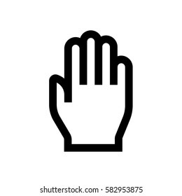 Hand tool mini line, icon, background and graphic. The icon is black and white, linear  flat, vector, pixel perfect, minimal, suitable for web and print. 