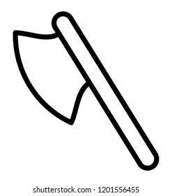 A hand tool for woodcutting, axe
