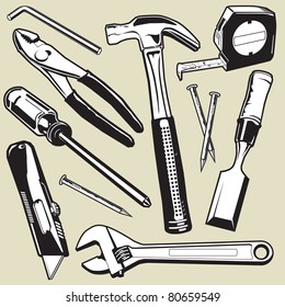 7,876 Clip art of hammer Images, Stock Photos & Vectors | Shutterstock