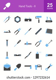 Hand Tools Filled Icons