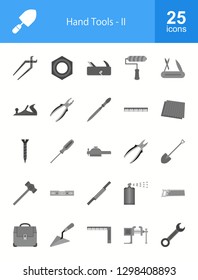 Hand Tools Flat Icons