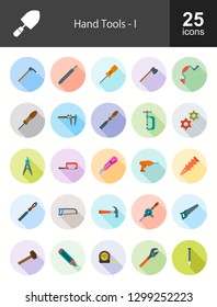 Hand Tools Flat Icons