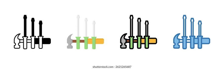 Hand Tools Icon Element For Design