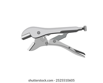 Hand tools on a white background.