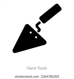 Hand Tools and repair icon concept