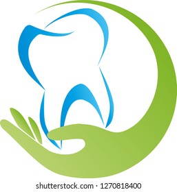 Hand Tooth Logo Stock Vector (Royalty Free) 1270818400 | Shutterstock