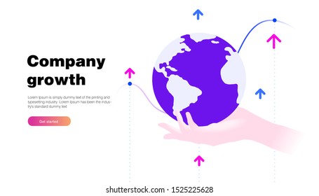 Hand touch  future  infographics scanning systems and company growth. Innovations identifications and computers biometric technology software industry. Personal encryption protection.