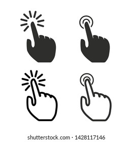 
Hand touch icons, for your... design and app mobile