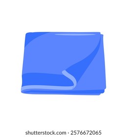 Hand Towel, Cosmetics Vector Illustration Isolated