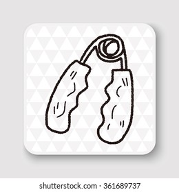 hand training tool doodle