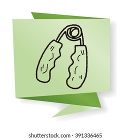 hand training tool doodle
