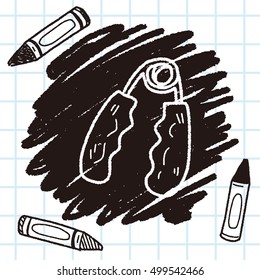 hand training tool doodle