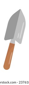 Hand Trowel Tool Vector Illustration