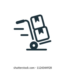 Hand Truck Icon