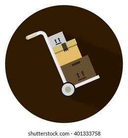 hand truck icon