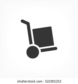 Hand truck icon