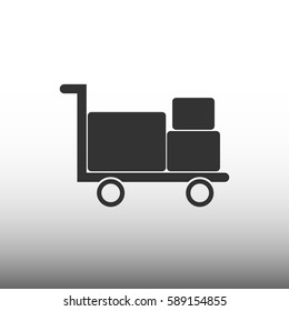 hand truck icon