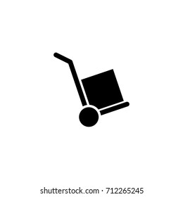 Hand truck icon