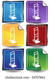 hand truck icon color