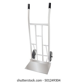 hand truck vector