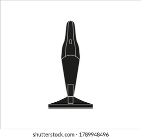 hand vacuum cleaner. illustration for web and mobile design.