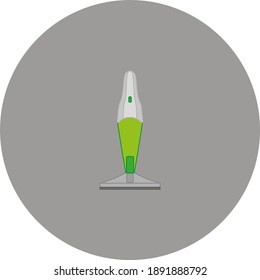 hand vacuum cleaner. illustration for web and mobile design.