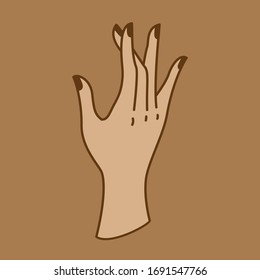 Hand vector collection, Hands illustration, hand positions, different hand colors, different hands