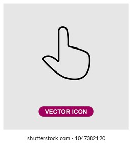 Hand Vector Icon