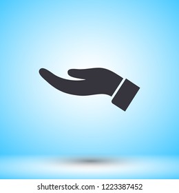 hand vector icon 