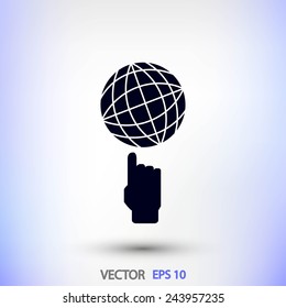hand vector icon