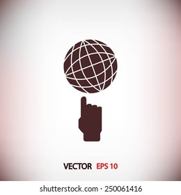 hand vector icon