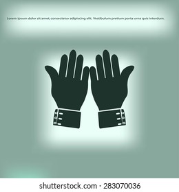 hand  vector icon