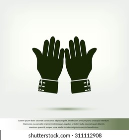 hand  vector icon