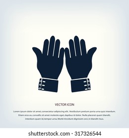 hand  vector icon
