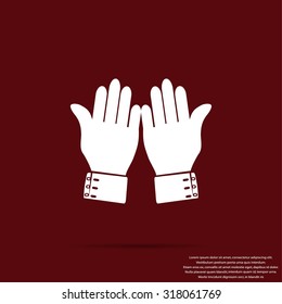 hand  vector icon