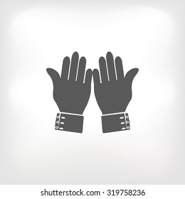 hand  vector icon